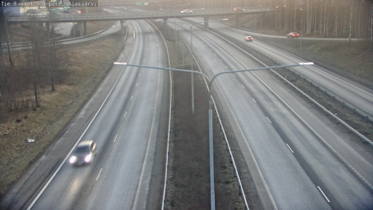 Weather Camera Image Road 12 Tampere, Alasjärvi, Tampere, Pirkanmaa