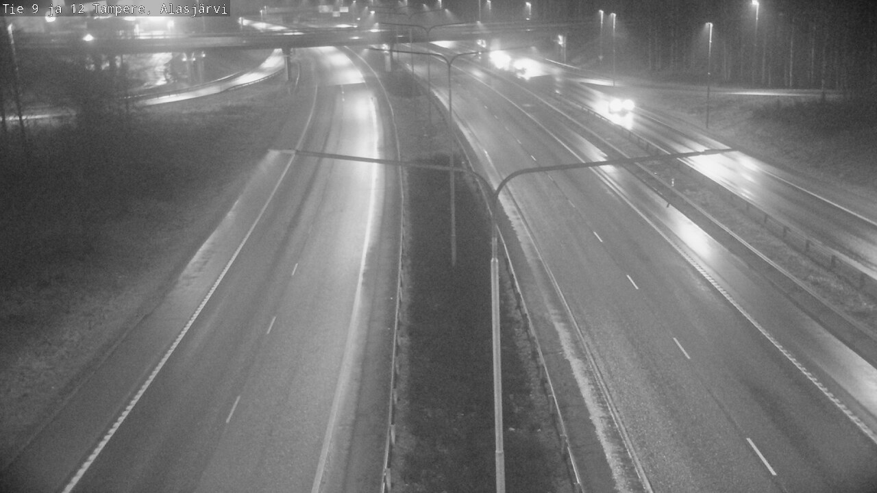 Weather Camera Image Road 12 Tampere, Alasjärvi, Tampere, Pirkanmaa