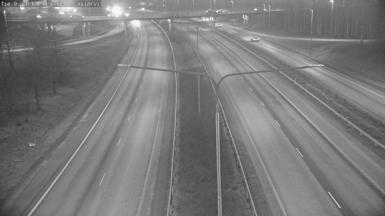 Weather Camera Image Road 12 Tampere, Alasjärvi, Tampere, Pirkanmaa