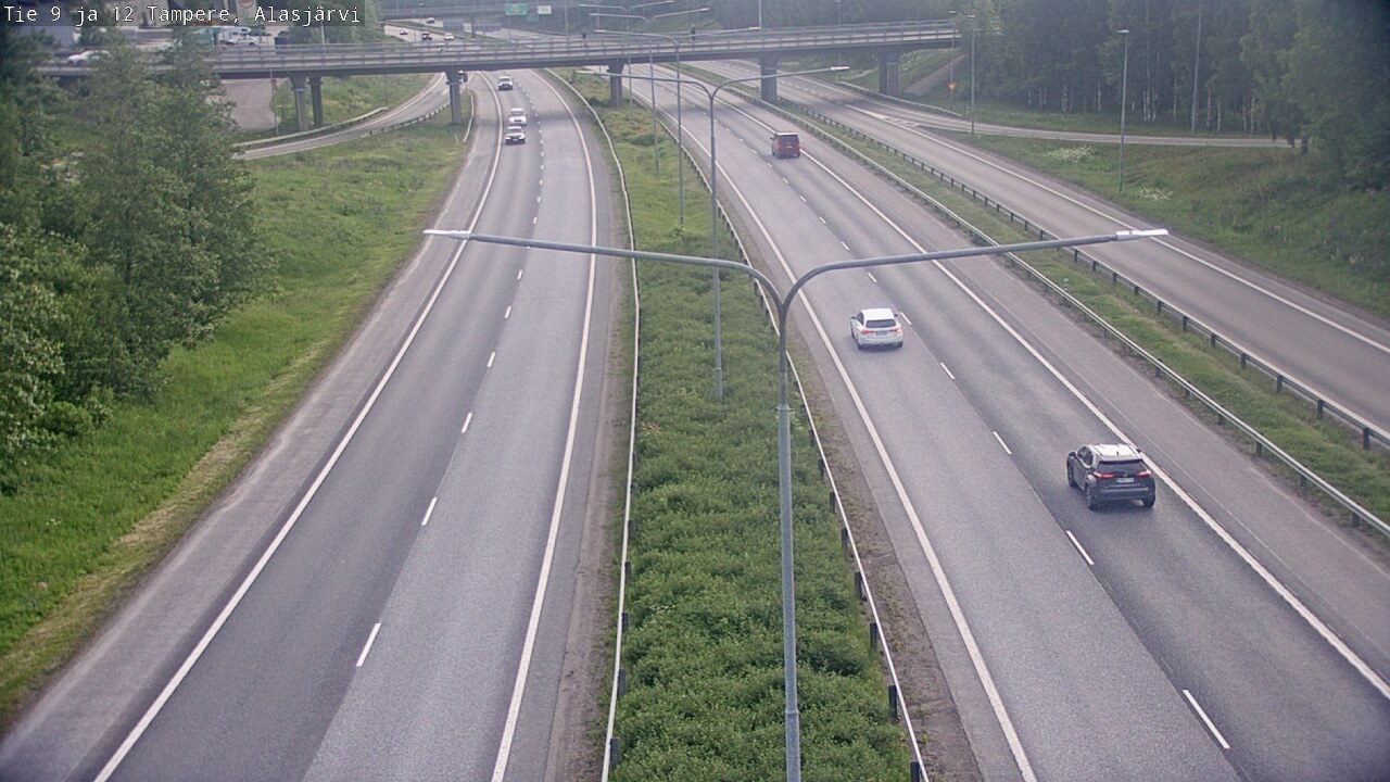 Weather Camera Image Road 12 Tampere, Alasjärvi, Tampere, Pirkanmaa