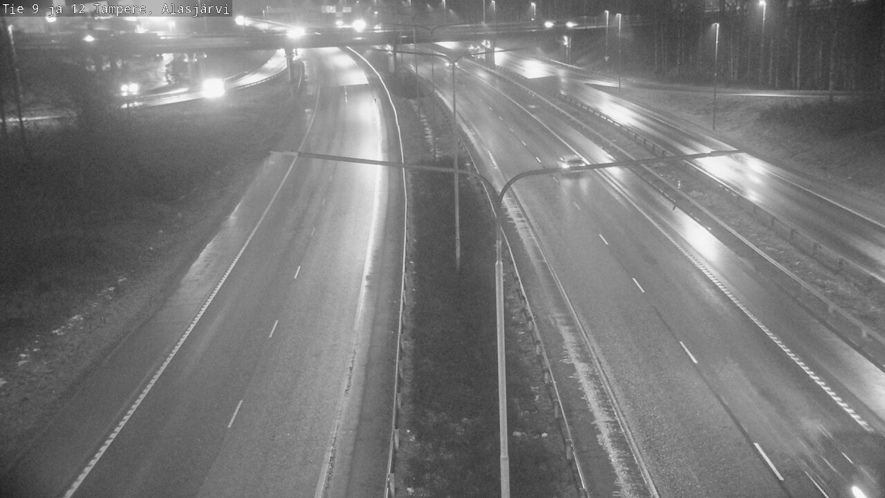 Weather Camera Image Road 12 Tampere, Alasjärvi, Tampere, Pirkanmaa