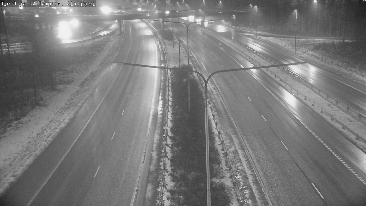 Weather Camera Image Väg 12 Tammerfors, Alasjärvi, Tampere, Pirkanmaa