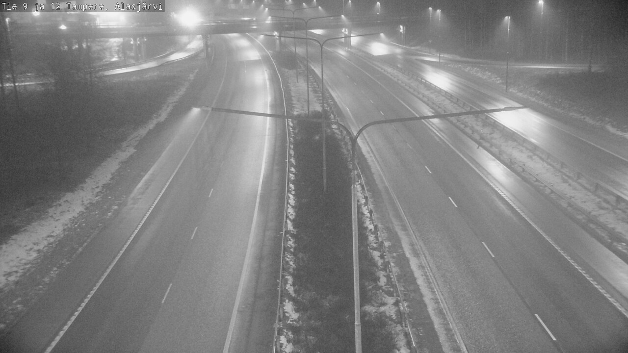 Weather Camera Image Väg 12 Tammerfors, Alasjärvi, Tampere, Pirkanmaa