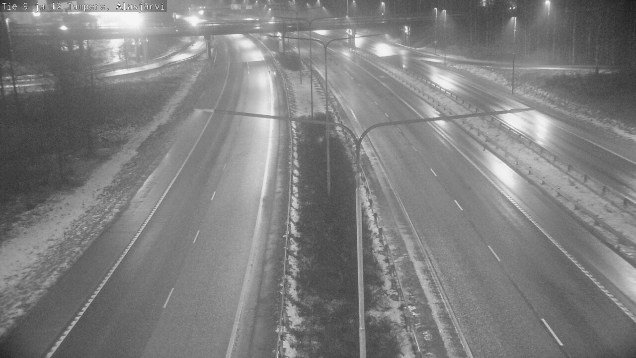 Weather Camera Image Väg 12 Tammerfors, Alasjärvi, Tampere, Pirkanmaa