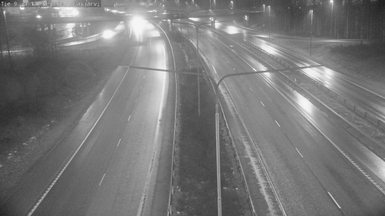 Weather Camera Image Road 12 Tampere, Alasjärvi, Tampere, Pirkanmaa