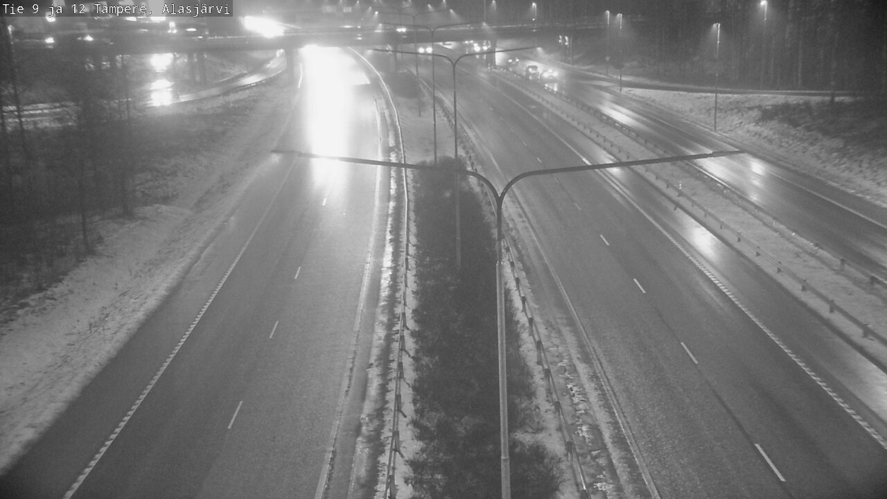 Weather Camera Image Väg 12 Tammerfors, Alasjärvi, Tampere, Pirkanmaa