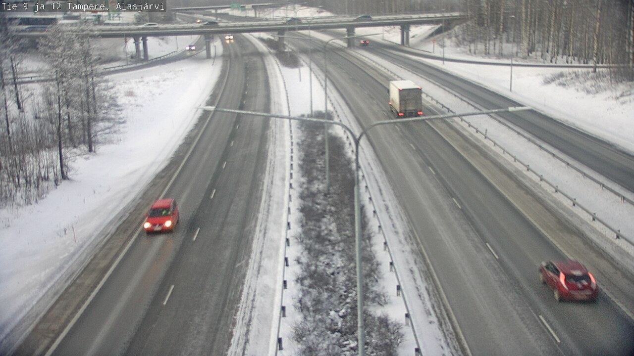 Weather Camera Image Road 12 Tampere, Alasjärvi, Tampere, Pirkanmaa