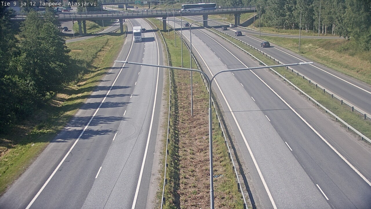 Kelikamerat Kuva Tie 12 Tampere, Alasjärvi, Tampere, Pirkanmaa