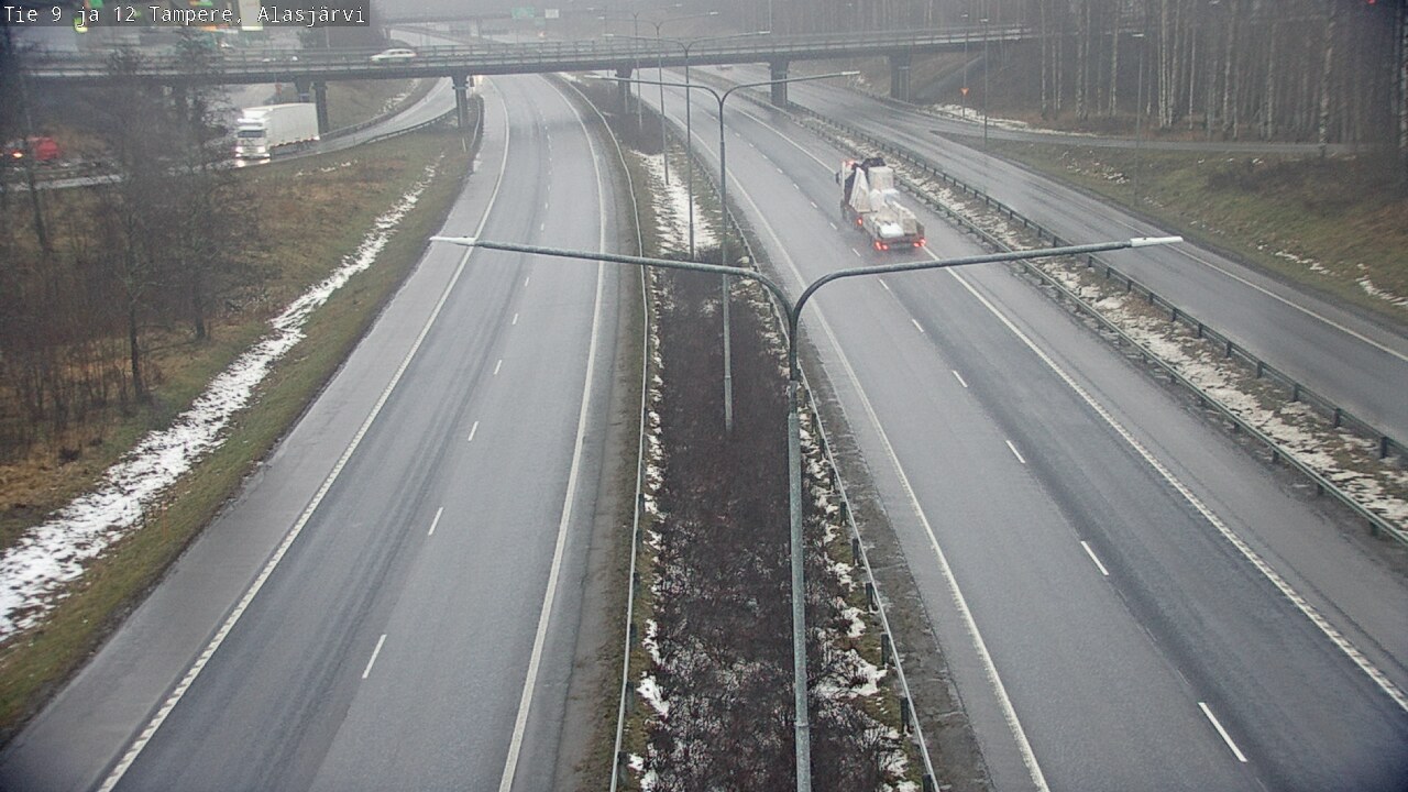 Weather Camera Image Road 12 Tampere, Alasjärvi, Tampere, Pirkanmaa