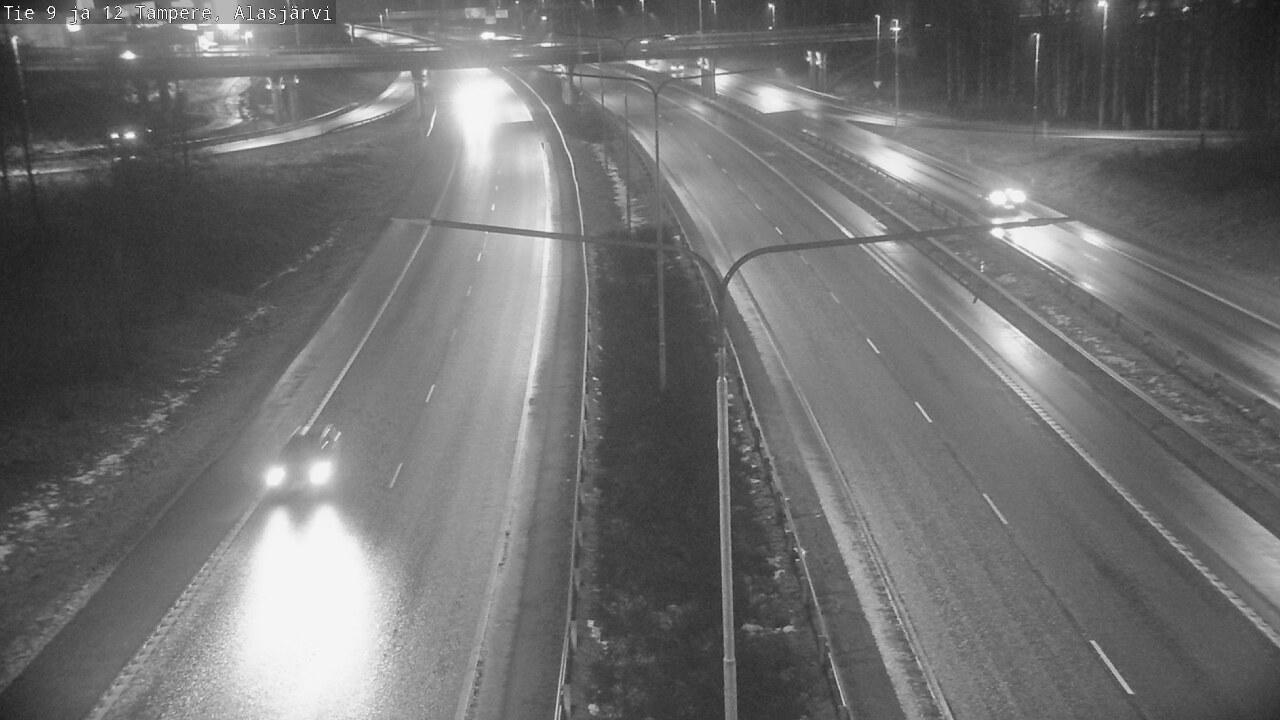 Weather Camera Image Road 12 Tampere, Alasjärvi, Tampere, Pirkanmaa