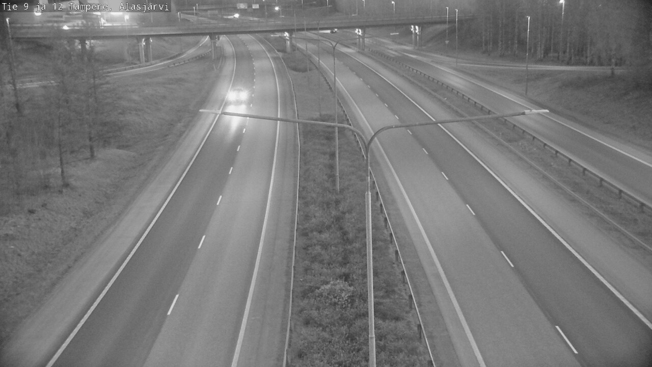 Weather Camera Image Road 12 Tampere, Alasjärvi, Tampere, Pirkanmaa