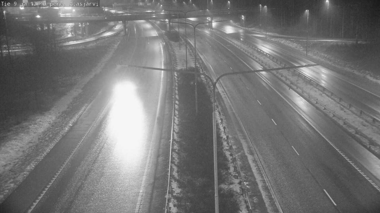 Weather Camera Image Väg 12 Tammerfors, Alasjärvi, Tampere, Pirkanmaa