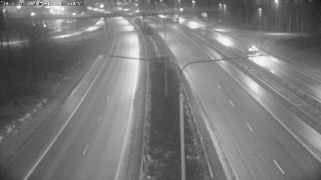 Weather Camera Image Road 12 Tampere, Alasjärvi, Tampere, Pirkanmaa