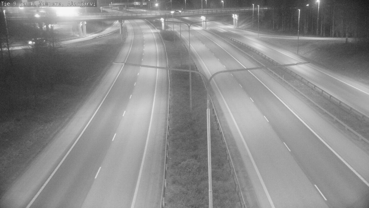 Weather Camera Image Road 12 Tampere, Alasjärvi, Tampere, Pirkanmaa