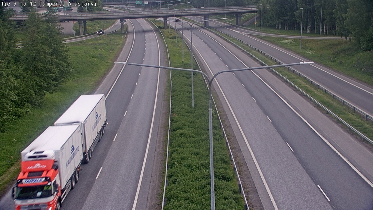 Kelikamerat Kuva Tie 12 Tampere, Alasjärvi, Tampere, Pirkanmaa
