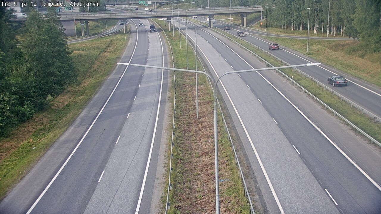 Kelikamerat Kuva Tie 12 Tampere, Alasjärvi, Tampere, Pirkanmaa