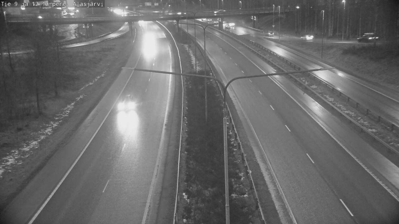 Weather Camera Image Road 12 Tampere, Alasjärvi, Tampere, Pirkanmaa