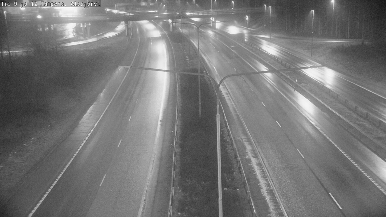 Weather Camera Image Road 12 Tampere, Alasjärvi, Tampere, Pirkanmaa