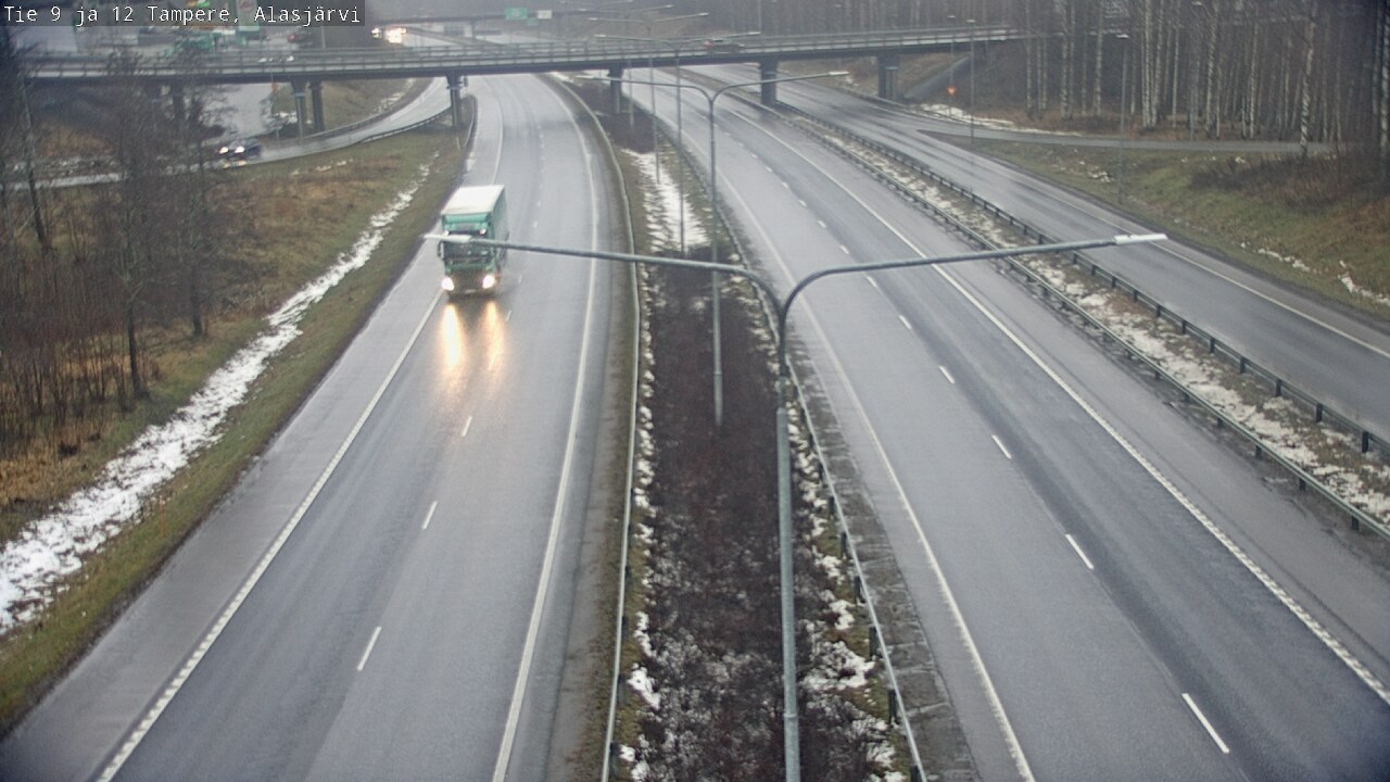 Weather Camera Image Road 12 Tampere, Alasjärvi, Tampere, Pirkanmaa