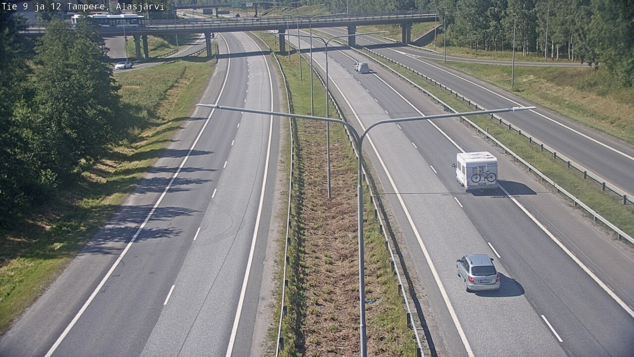 Kelikamerat Kuva Tie 12 Tampere, Alasjärvi, Tampere, Pirkanmaa