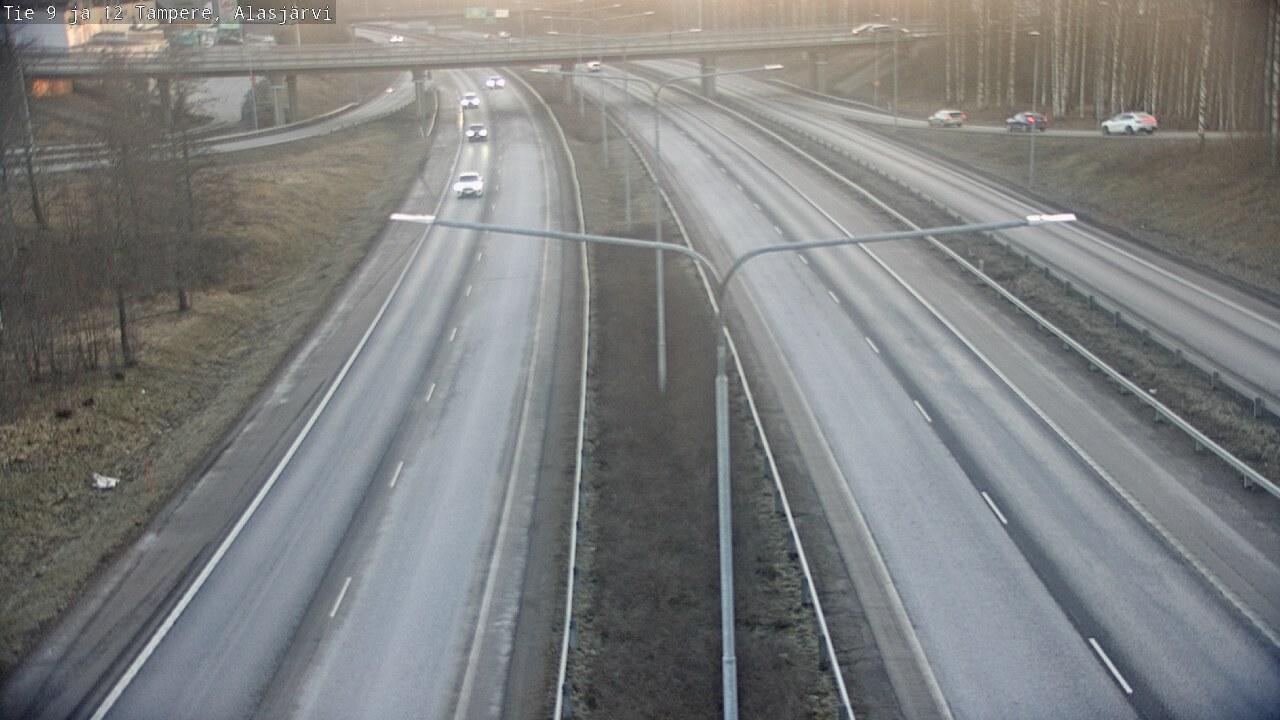 Weather Camera Image Road 12 Tampere, Alasjärvi, Tampere, Pirkanmaa