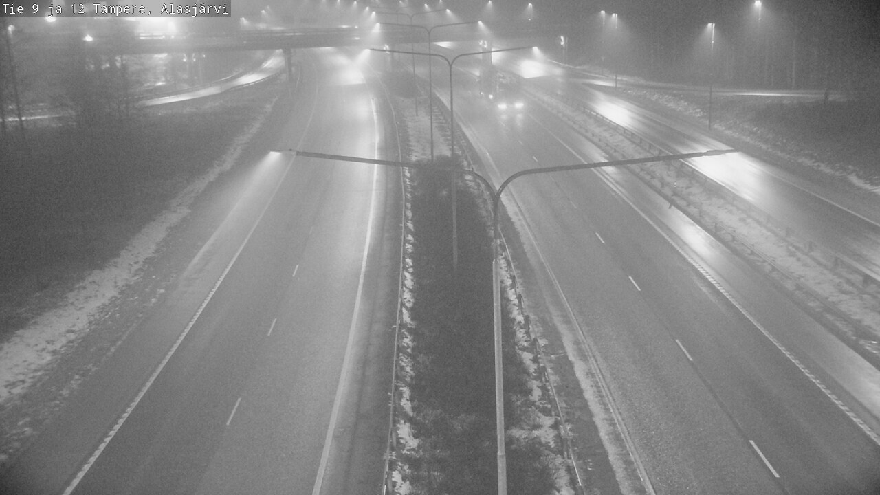 Weather Camera Image Väg 12 Tammerfors, Alasjärvi, Tampere, Pirkanmaa