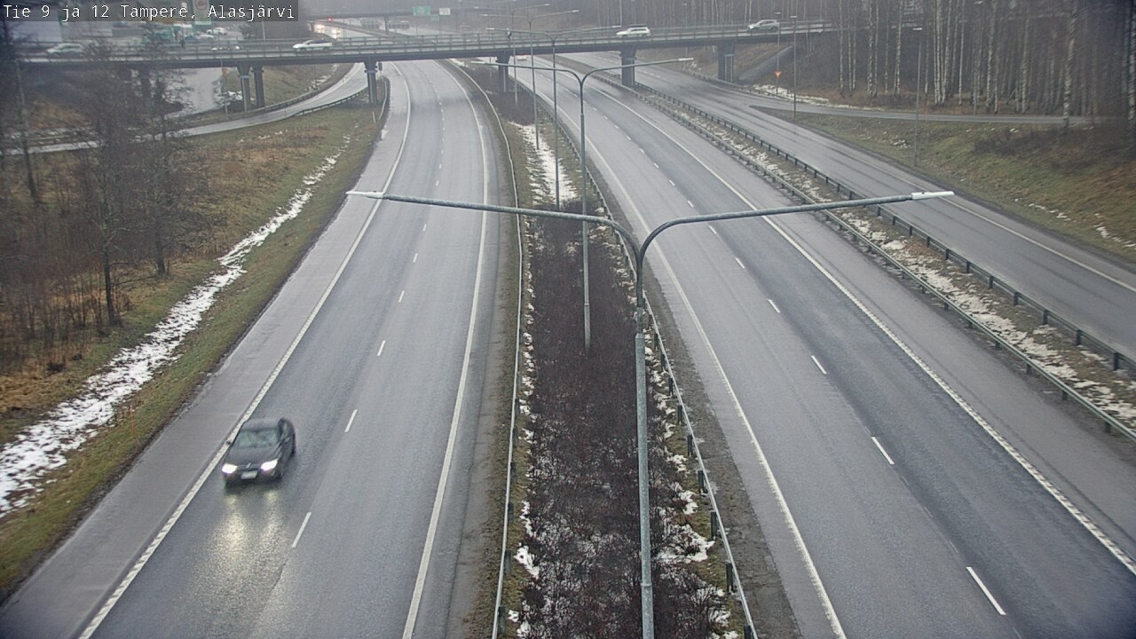 Weather Camera Image Road 12 Tampere, Alasjärvi, Tampere, Pirkanmaa