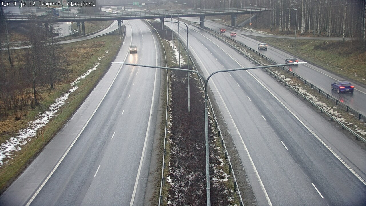 Weather Camera Image Road 12 Tampere, Alasjärvi, Tampere, Pirkanmaa