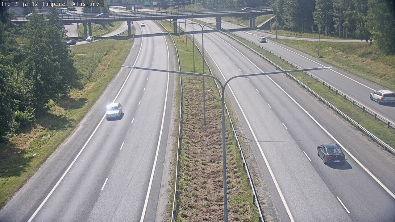 Kelikamerat Kuva Tie 12 Tampere, Alasjärvi, Tampere, Pirkanmaa
