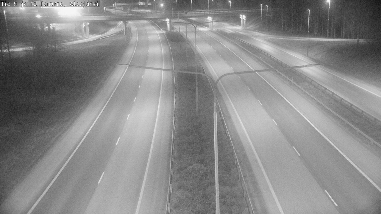 Weather Camera Image Road 12 Tampere, Alasjärvi, Tampere, Pirkanmaa