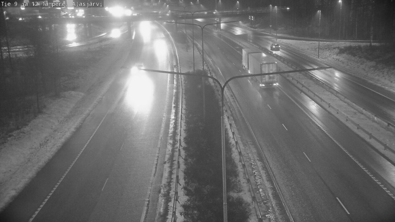 Weather Camera Image Väg 12 Tammerfors, Alasjärvi, Tampere, Pirkanmaa