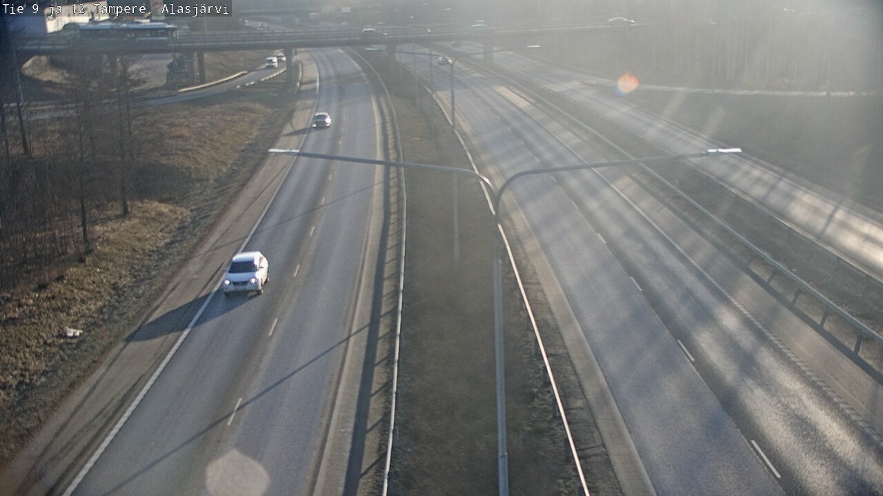 Weather Camera Image Road 12 Tampere, Alasjärvi, Tampere, Pirkanmaa