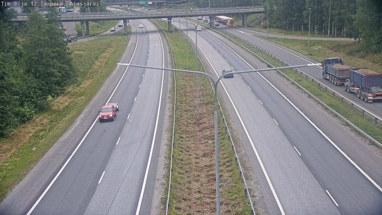 Weather Camera Image Road 12 Tampere, Alasjärvi, Tampere, Pirkanmaa