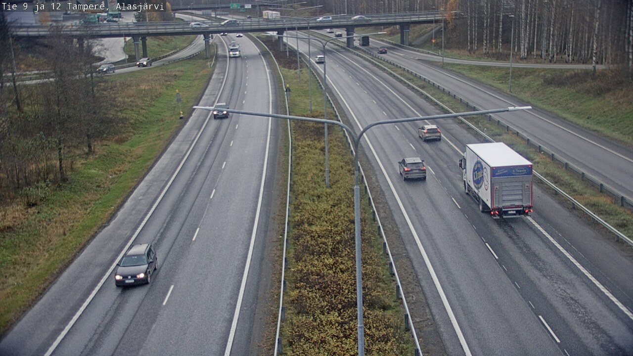 Kelikamerat Kuva Tie 12 Tampere, Alasjärvi, Tampere, Pirkanmaa