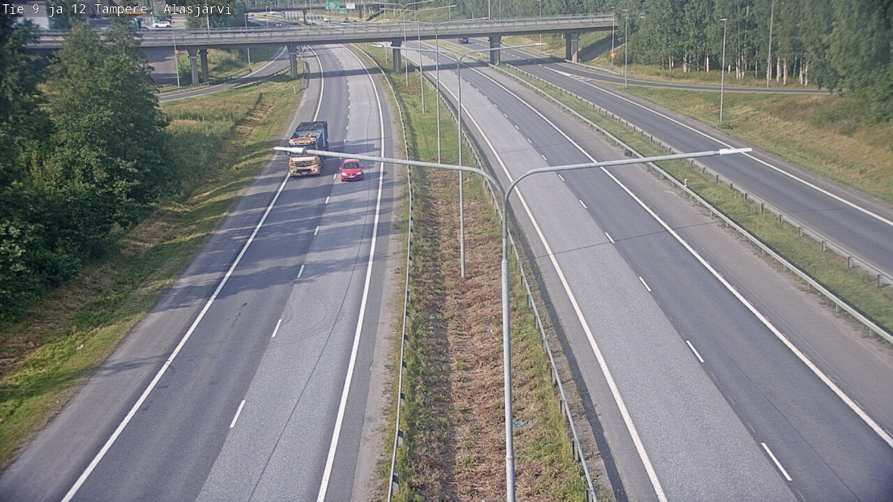 Kelikamerat Kuva Tie 12 Tampere, Alasjärvi, Tampere, Pirkanmaa