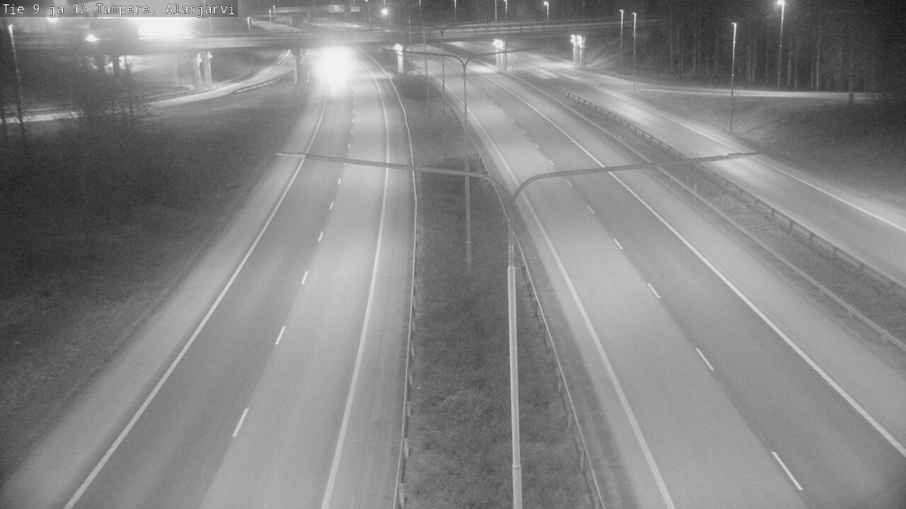 Weather Camera Image Väg 12 Tammerfors, Alasjärvi, Tampere, Pirkanmaa