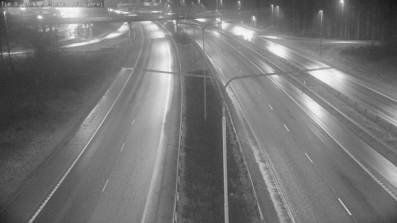 Weather Camera Image Road 12 Tampere, Alasjärvi, Tampere, Pirkanmaa