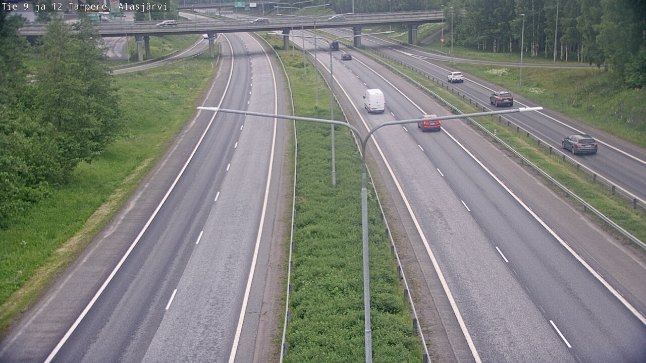 Weather Camera Image Road 12 Tampere, Alasjärvi, Tampere, Pirkanmaa