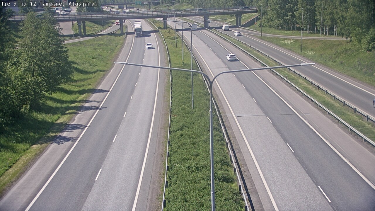 Kelikamerat Kuva Tie 12 Tampere, Alasjärvi, Tampere, Pirkanmaa
