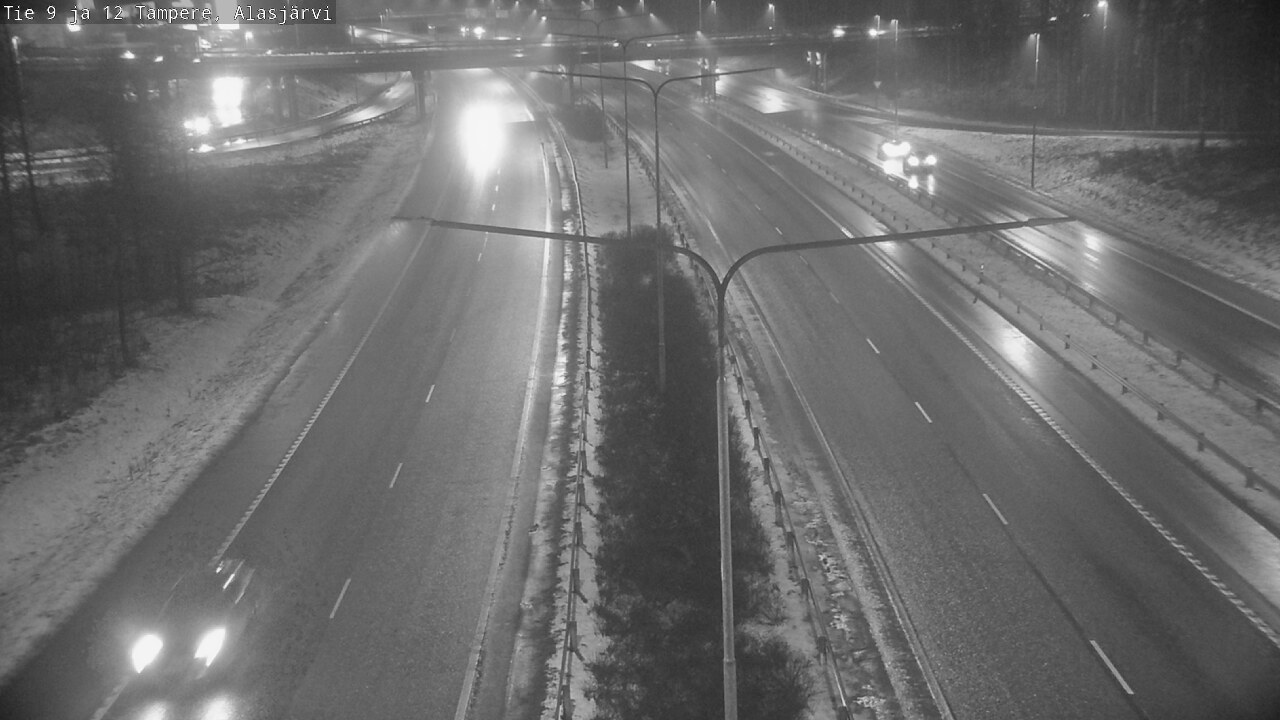 Weather Camera Image Väg 12 Tammerfors, Alasjärvi, Tampere, Pirkanmaa