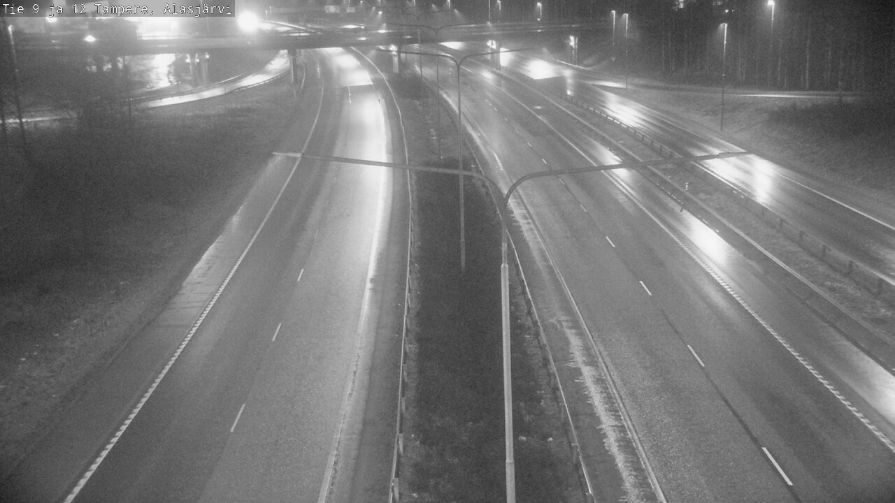 Weather Camera Image Road 12 Tampere, Alasjärvi, Tampere, Pirkanmaa