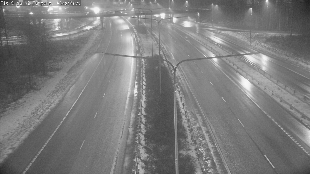 Weather Camera Image Väg 12 Tammerfors, Alasjärvi, Tampere, Pirkanmaa