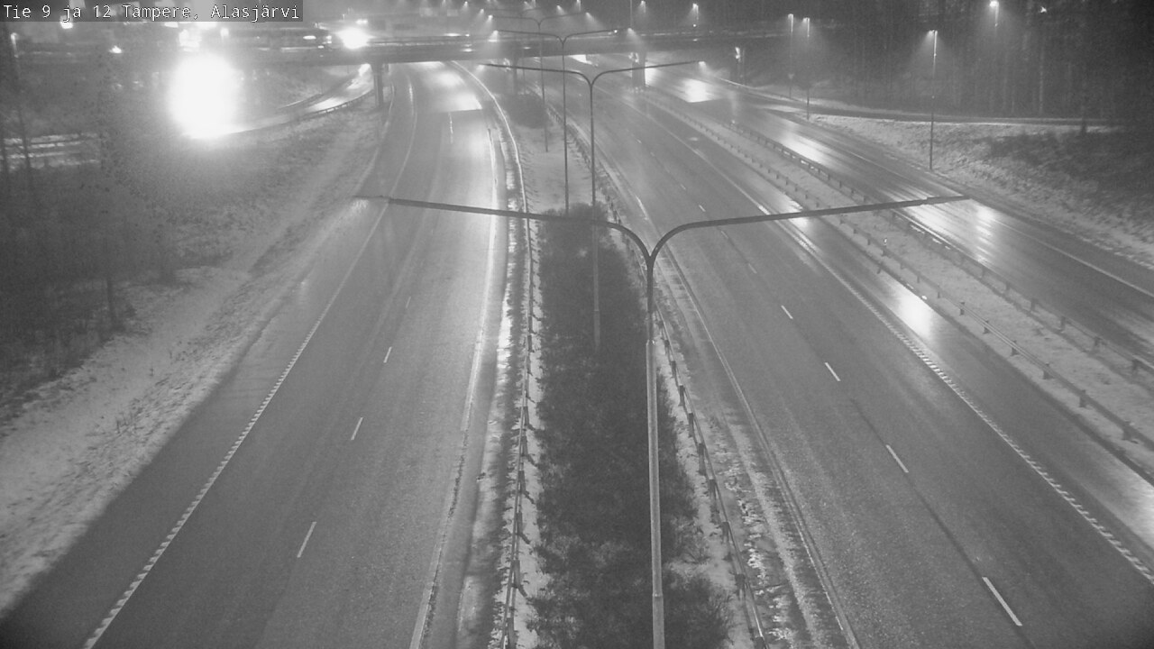 Weather Camera Image Väg 12 Tammerfors, Alasjärvi, Tampere, Pirkanmaa