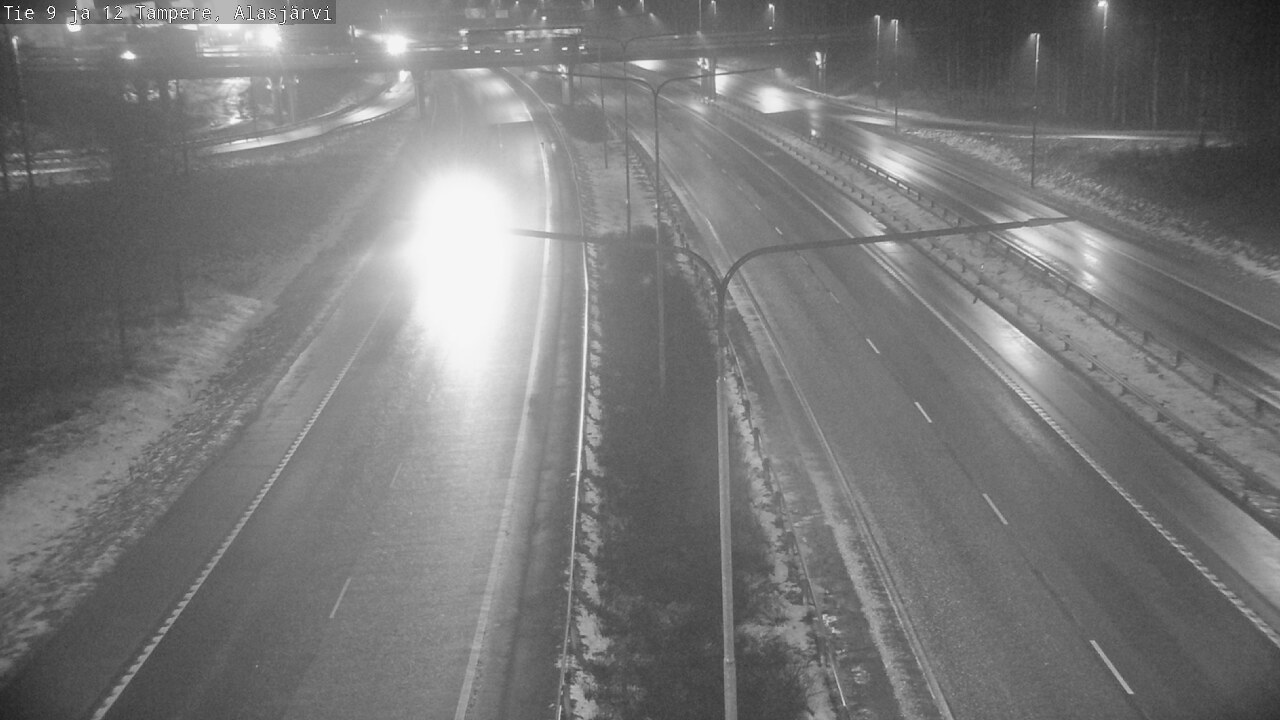 Weather Camera Image Väg 12 Tammerfors, Alasjärvi, Tampere, Pirkanmaa