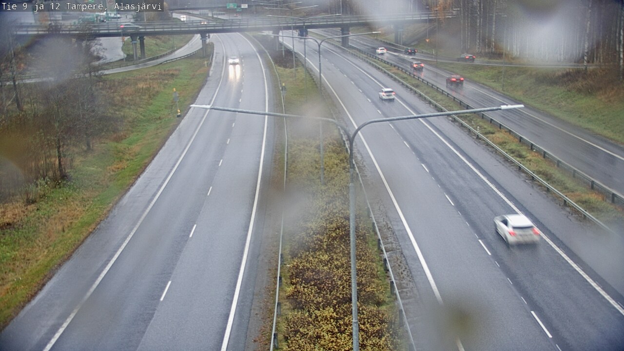 Weather Camera Image Väg 12 Tammerfors, Alasjärvi, Tampere, Pirkanmaa