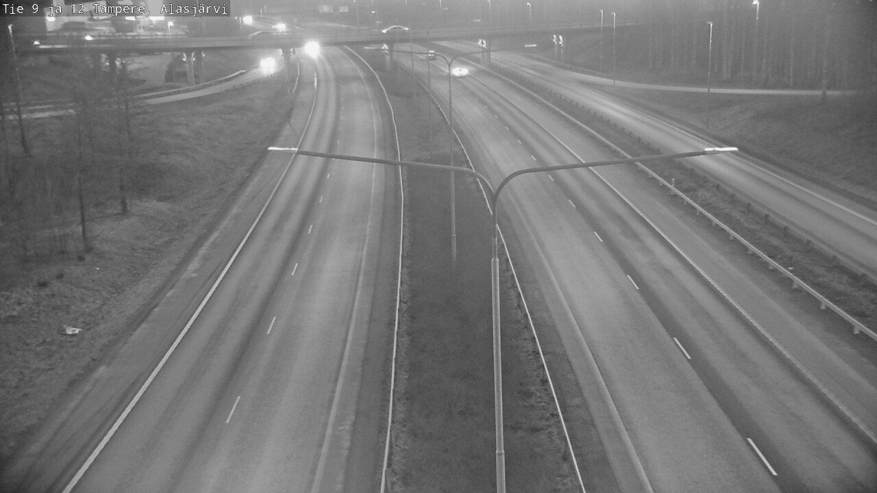 Weather Camera Image Road 12 Tampere, Alasjärvi, Tampere, Pirkanmaa