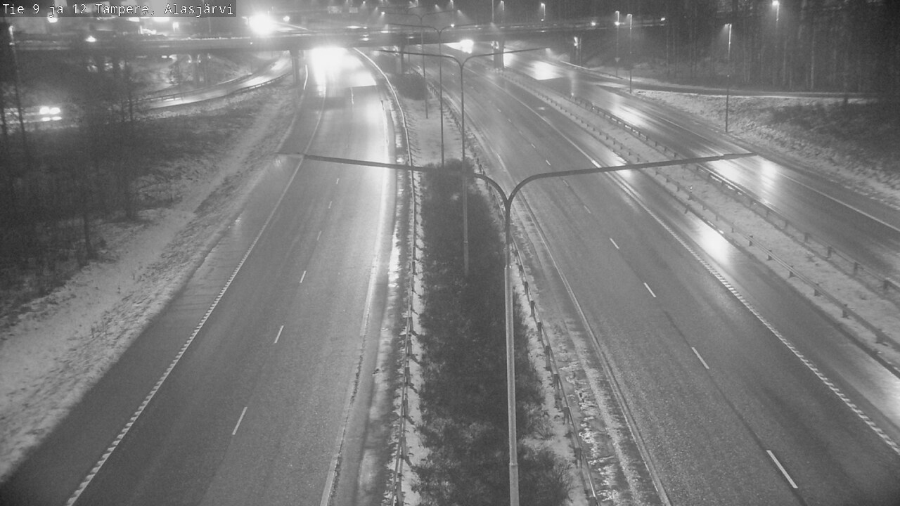 Weather Camera Image Väg 12 Tammerfors, Alasjärvi, Tampere, Pirkanmaa