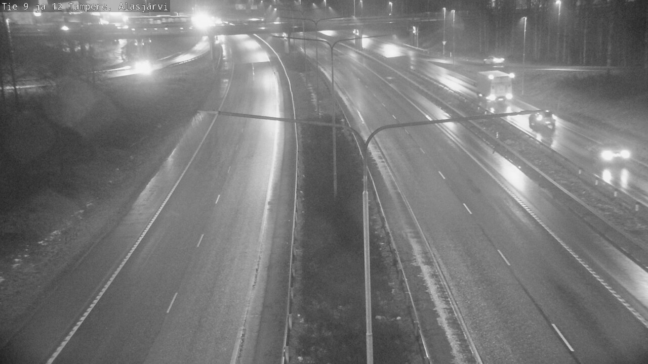 Weather Camera Image Road 12 Tampere, Alasjärvi, Tampere, Pirkanmaa