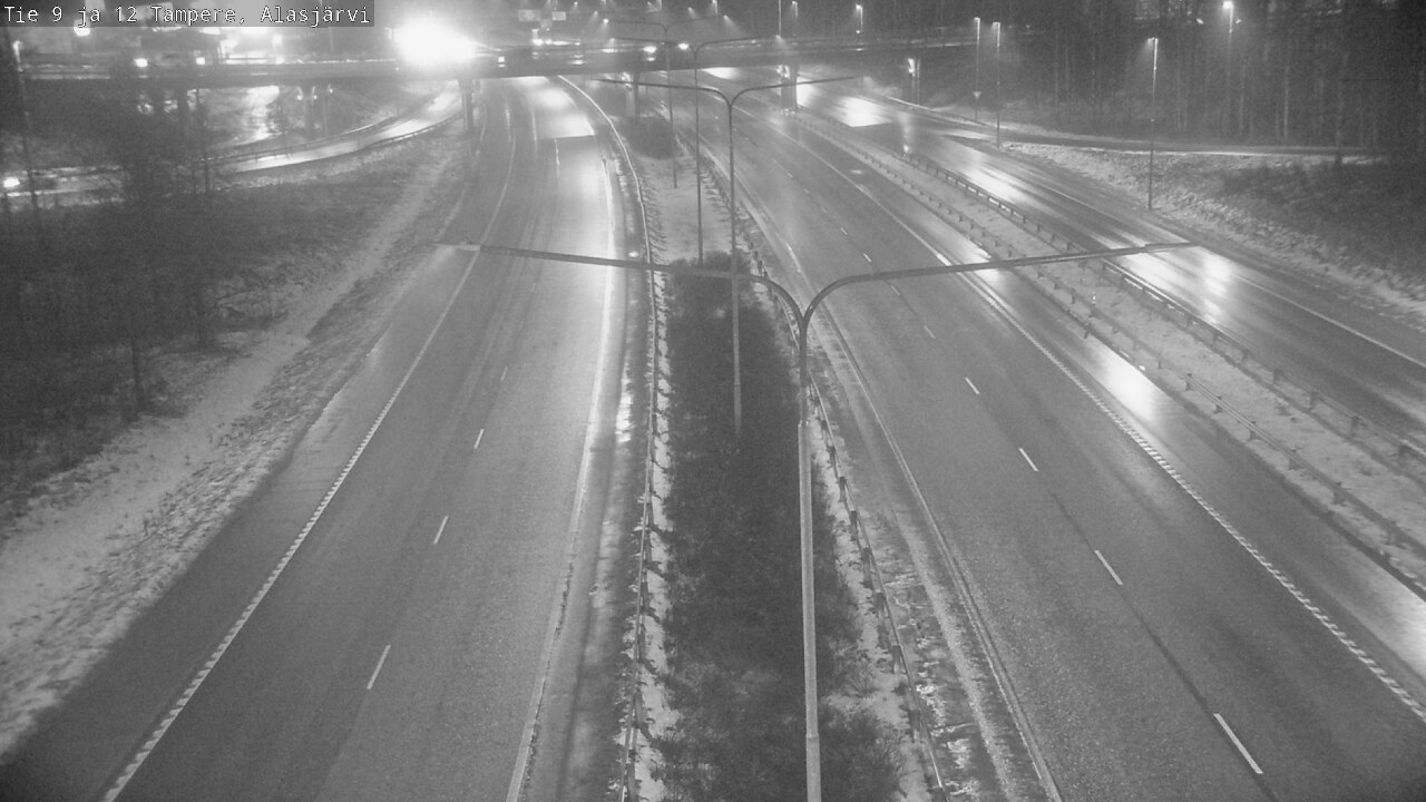 Weather Camera Image Väg 12 Tammerfors, Alasjärvi, Tampere, Pirkanmaa
