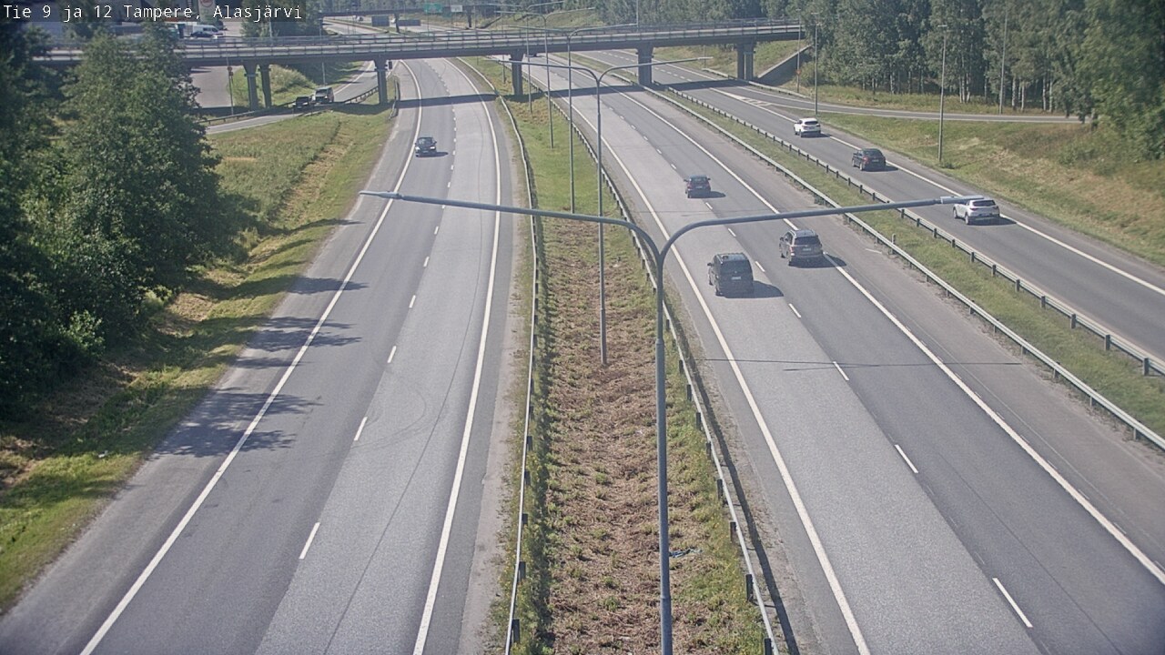 Kelikamerat Kuva Tie 12 Tampere, Alasjärvi, Tampere, Pirkanmaa